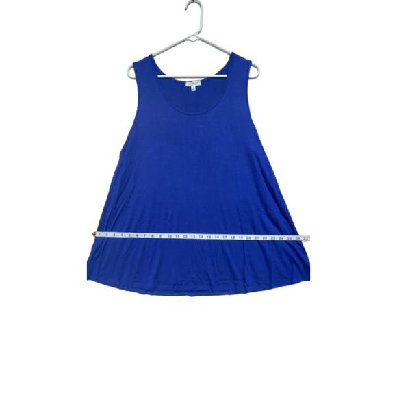 Chic Soul "Weekender Royal Blye Tank" Size 2X - Picture 4 of 11